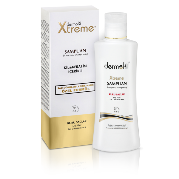 Dermokil Xtreme Kil & Keratin Kuru Saçlar İçin 250 ml Şampuan