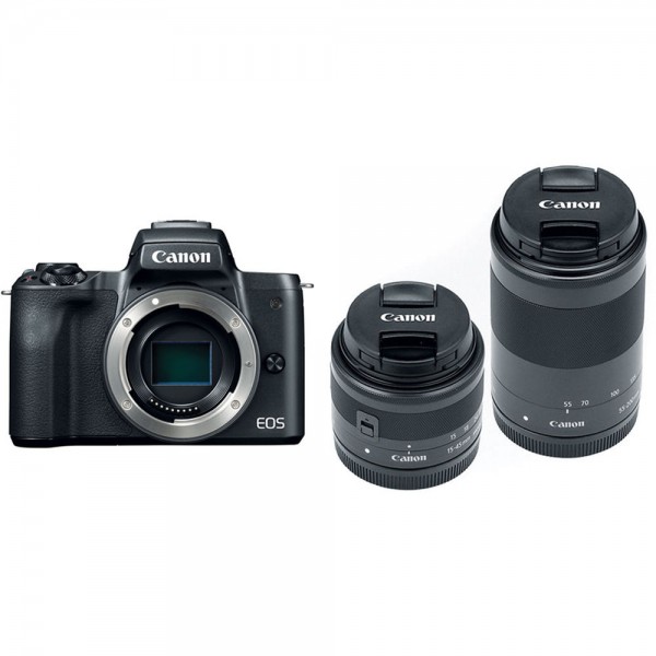 Canon EOS M50 55-200mm Aynasız Fotoğraf Makinesi