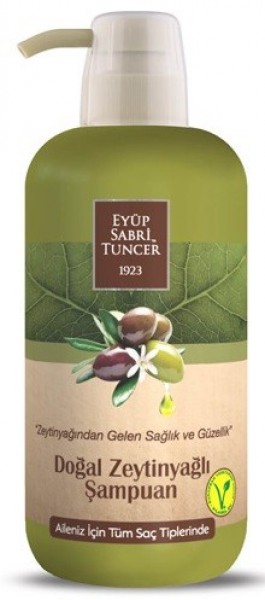 Eyüp Sabri Tuncer Doğal Zeytinyağlı 600 ml Şampuan