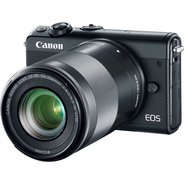 Canon EOS M100 55-200mm Aynasız Fotoğraf Makinesi