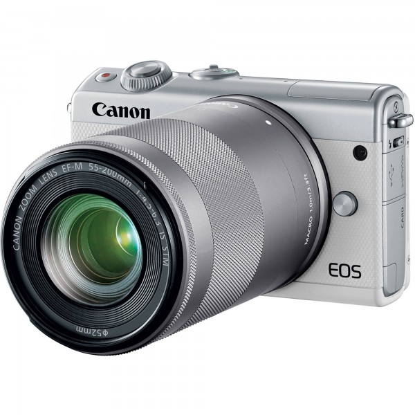 Canon EOS M100 55-200mm Aynasız Fotoğraf Makinesi
