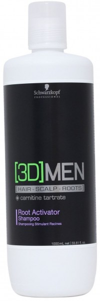 Schwarzkopf 3D Men Root Activator 1000 ml Şampuan