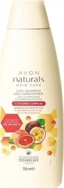 Avon Naturals Greyfurt ve Çarkıfelek Meyveli 700 ml 2'si 1 Arada