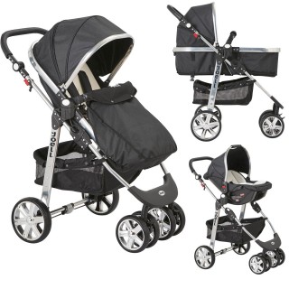Joell Chrome Modüler Travel Sistem Bebek Arabası