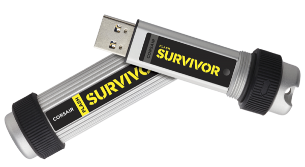 Corsair Flash Survivor Flash Bellek (128 GB)