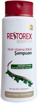 Restorex İnce Telli Yağlı Saçlar 600 ml Şampuan