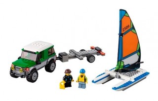 LEGO City 60149 4x4 with Catamaran