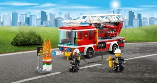 LEGO City 60107 Fire Ladder Truck