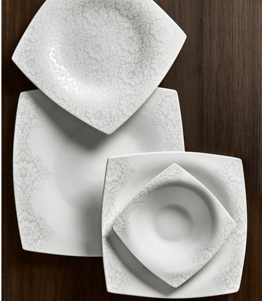 Karaca Fine Pearl Helen 86 Parça Yemek Takımı (86 Parça)