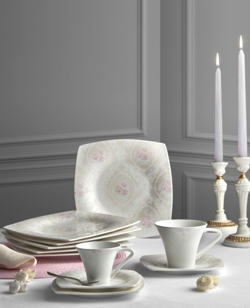Karaca Fine Pearl İstiridye 86 Parça Yemek Takımı