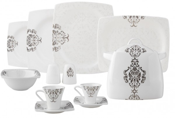 Karaca Fine Bone Milan 60 Parça Yemek Takımı (60 Parça)