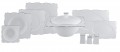 Karaca Fine Bone Farfalle Platin resim