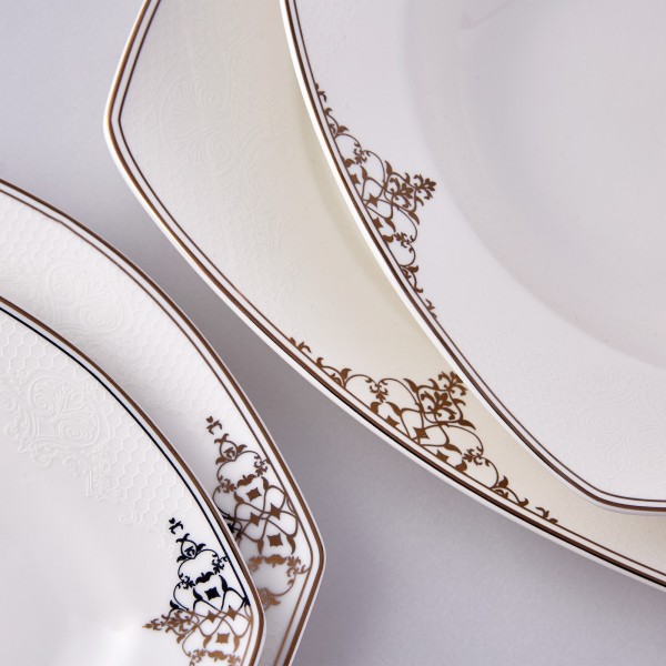 Karaca Milenay Gold 60 Parça Yemek Takımı