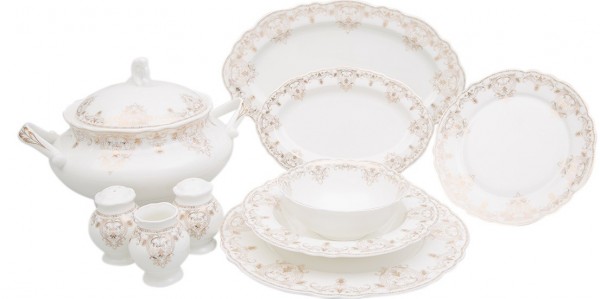 Karaca Fine Bone Vale 60 Parça Yemek Takımı