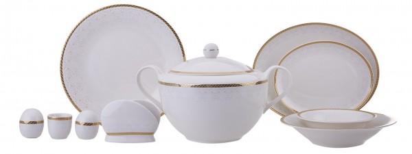 Karaca Fine Bone Amour 60 Parça Yemek Takımı