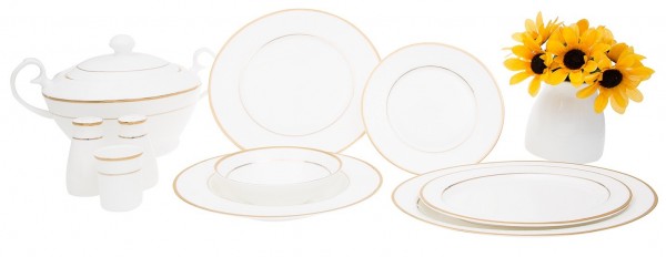 Karaca LCA-662 Gold 60 Parça Yemek Takımı