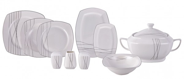 Karaca Opal 60 Parça Yemek Takımı