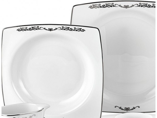 Taç Elegance Perla 85 Parça Yemek Takımı