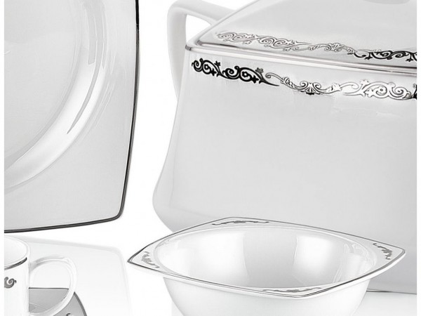 Taç Elegance Perla 85 Parça Yemek Takımı