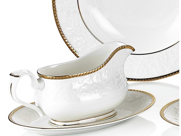Taç Lilly Gold 84 Parça Yemek Takımı