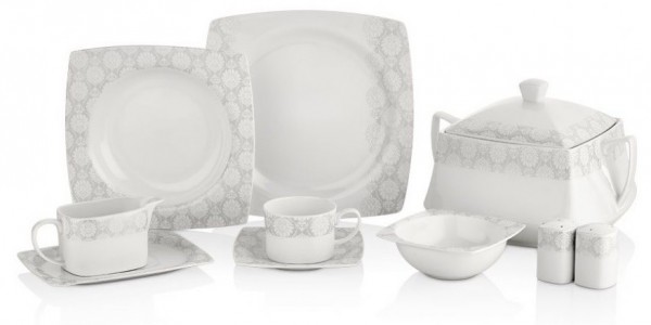 Taç Elegance Enva 85 Parça Yemek Takımı