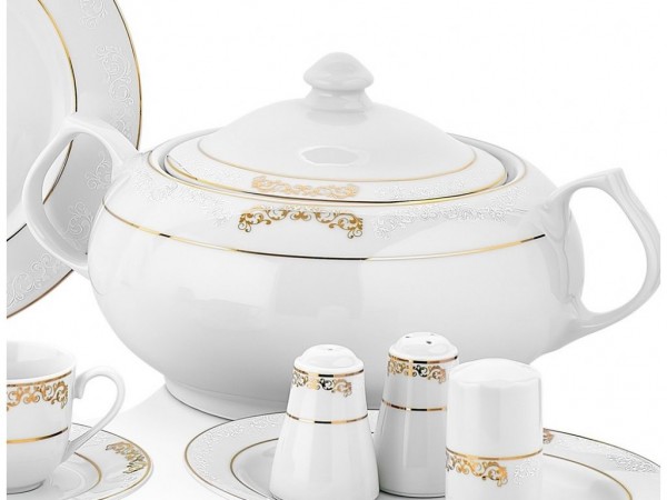Taç Valery Sandor Gold 85 Parça Yemek Takımı