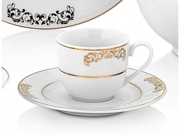 Taç Valery Sandor Gold 85 Parça Yemek Takımı