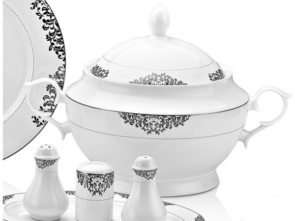 Taç Wedding Serisi Jewel 61 Parça Yemek Takımı