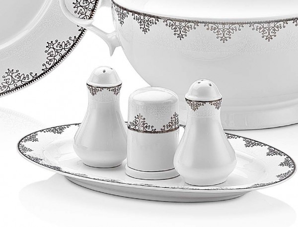 Taç Wedding Serisi Groom 61 Parça Yemek Takımı