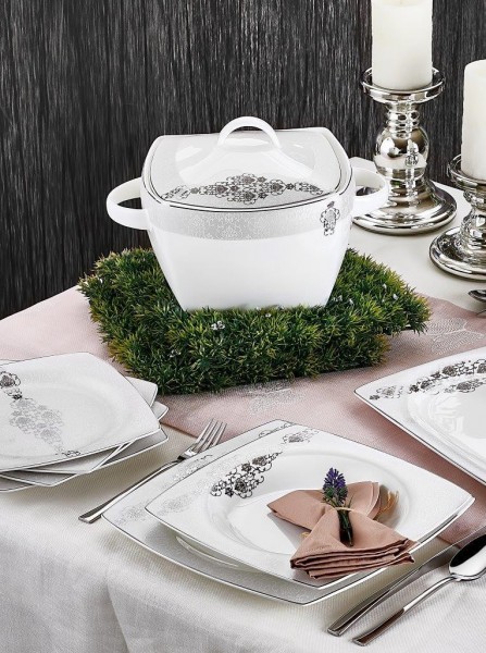 Neva Parmıda N2480 60 Parça Yemek Takımı