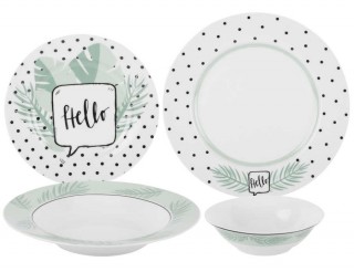Tantitoni Hello Spring 24 Parça Yemek Takımı