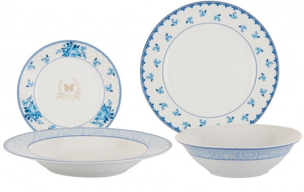 Tantitoni Blue Dreams 24 Parça Yemek Takımı