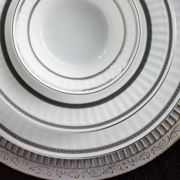 Pierre Cardin Blanc Silver 102 Parça Yemek Takımı