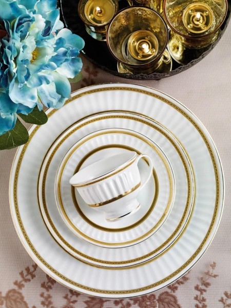 Pierre Cardin Blanc Gold 102 Parça Yemek Takımı