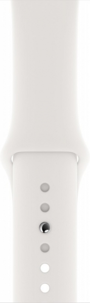 Apple Watch Series 4 (40 mm) Gümüş Rengi Alüminyum Kasa ve Beyaz Spor Kordon Akıllı Saat
