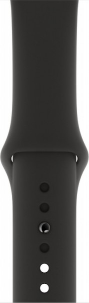 Apple Watch Series 4 (40 mm) Uzay Grisi Alüminyum Kasa ve Siyah Spor Kordon Akıllı Saat