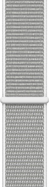 Apple Watch Series 4 (40 mm) Gümüş Rengi Alüminyum Kasa ve Deniz Kabuğu Spor Loop Akıllı Saat