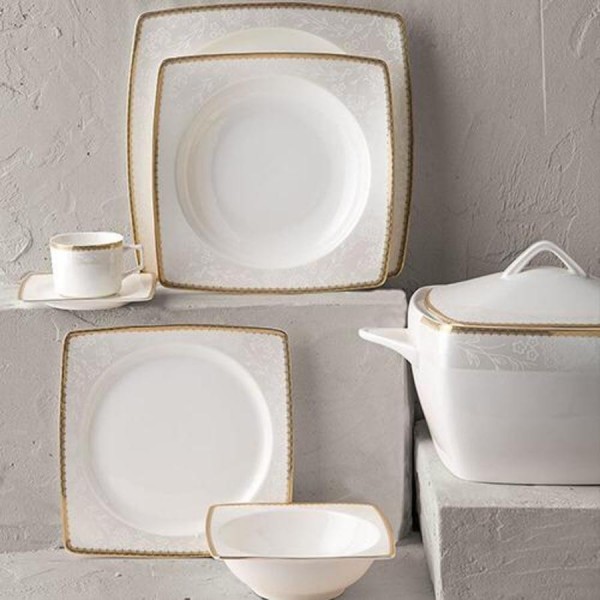 Emsan Fine Bone Bef 822 61 Parça Yemek Takımı