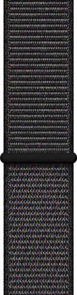 Apple Watch Series 4 (44 mm) Uzay Grisi Alüminyum Kasa ve Siyah Spor Loop Akıllı Saat
