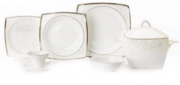 Emsan Fine Bone 584 85 Parça Yemek Takımı