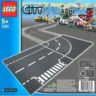 LEGO City 7281 T-Junction & Curved