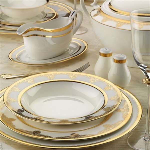 Aryıldız Tekfur Royal Queen AR 61005 72 Parça Yemek Takımı