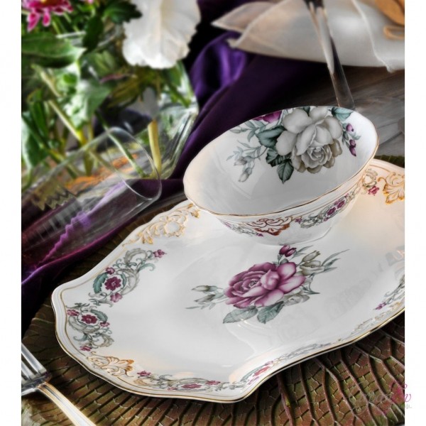 Aryıldız Scarlett Royal Queen AR 60004 83 Parça Yemek Takımı