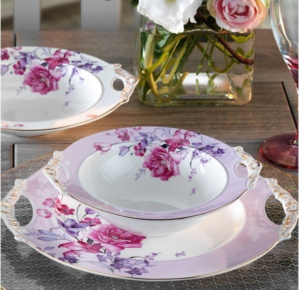 Aryıldız Isabella Royal Queen AR 60008 83 Parça Yemek Takımı