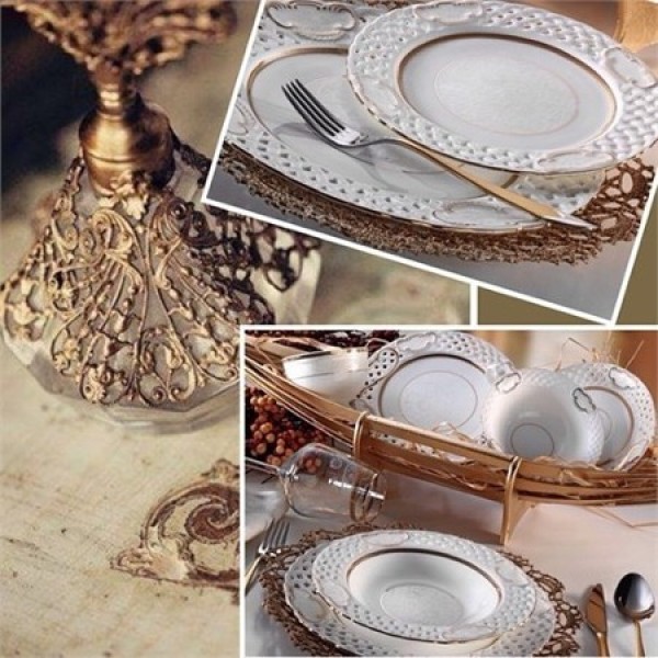Aryıldız Royal Queen Oxford AR 30031 83 Parça Yemek Takımı