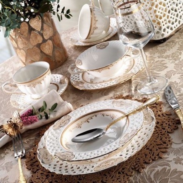 Aryıldız Govent Garden AR 30032 83 Parça Yemek Takımı