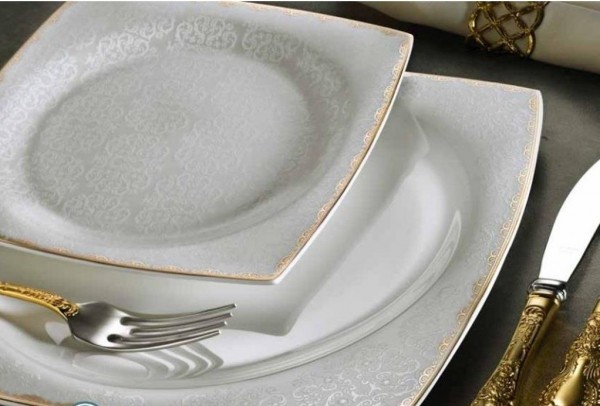 Aryıldız Prestige Bone AR 31018 83 Parça Yemek Takımı