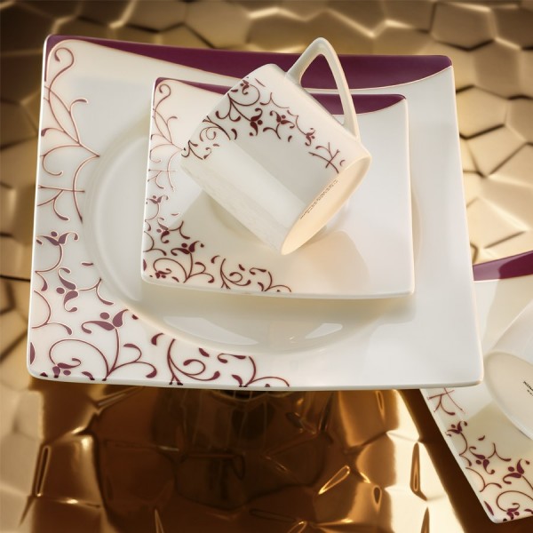 Kütahya Porselen Square Bone 65106 84 Parça Yemek Takımı