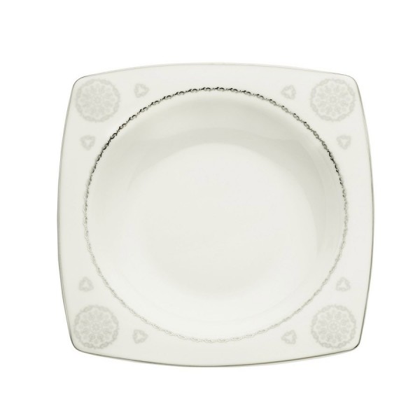 Kütahya Porselen Bone Mare 9676 62 Parça Yemek Takımı