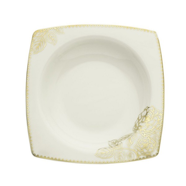 Kütahya Porselen Bone Mare 9679 62 Parça Yemek Takımı